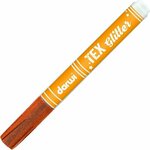Darwi Tex Fabric Glitter Marker Tekstilni marker Bakar 6 ml 1 kom