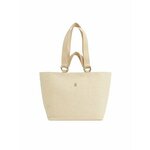 Torbica Tommy Hilfiger Th City Mono Tote AW0AW16154 Natural Raffia 0F5