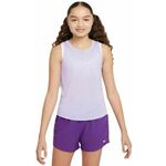 Majica kratkih rukava za djevojčice Nike Kids Dri-Fit One Training Tank - hydrangeas/white