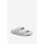 BIG STAR SHOES Light Men's Sandals With Buckles Big Star siva