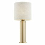 ARGON 8315 | Riva-AR Argon stolna svjetiljka 48cm s prekidačem 1x E27 zlatno, bezbojno