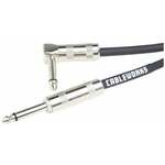 Gator Cableworks Backline Series Strt to RA instrument Crna 1,5 m Ravni - Kutni