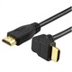 KABEL SBOX HDMI-HDMI 1.4 M/M 90 - 1,5M