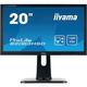 Iiyama ProLite B2083HSD monitor, pivot, VGA (D-Sub)