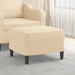 vidaXL Tabure krem 60 x 50 x 41 cm od tkanine