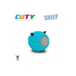 iDance zvučnik Bluetooth, gumirano kućište, ugrađeni punjač, plavi CUTY SHEEP