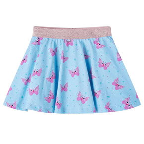 VidaXL Dječja suknja s uzorkom leptira plava 92