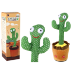 Dancing Cactus Playing and Glowing Interactive Toy