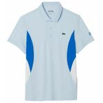 Muški teniski polo Lacoste Tennis x Novak Djokovic Ultra-Dry Polo - light blue