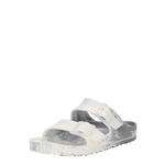 BIRKENSTOCK Natikače s potpeticom 'Arizona Essentials' srebro / bijela 23553607