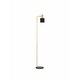 NOVA LUCE 9050163 | Paz Nova Luce podna svjetiljka 153,5cm s prekidačem elementi koji se mogu okretati 1x E27 zlatno, crno