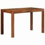 vidaXL Blagovaonski stol 120x60x76 cm puno drvo bagrem