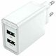 VEN-FBAW0-EU - Vention 2 Port USB A A Wall Charger 18W 18W EU-Plug, White - VEN-FBAW0-EU - Vention 2 Port USB A A Wall Charger 18W 18W EU-Plug, White - Quick Charge 3.0 Supports 3.6V-6.5V 2A, 6.5V-9V 2A, 9V-12 1.5A output Više informacija možete...