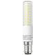 Sygonix SY-5275994 LED Energetska učinkovitost 2021 E (A - G) B15d oblik baterije 9 W = 75 W toplo bijela (Ø x V) 18 mm x 101 mm prigušivanje osvjetljenja 1 St.