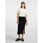 Black Women's Midi Sweater Skirt Pieces Crista - Women crna