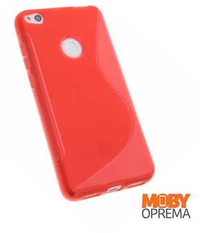 Huawei P9 lite 2017 crvena silikonska maska