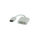 Roline adapter/kabel DisplayPort - DVI-D (24+1), M/F, 0.15m 12.03.3133-10
