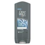 Dove Men + Care Hydrating Clean Comfort hidratantni gel za tuširanje za tijelo, lice i kosu 400 ml za muškarce