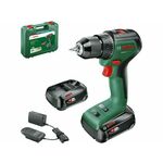 Bosch Univ.lDrill18V-60 aku buš-odvijač2x2,0Ah