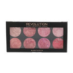 Makeup Revolution London Blush Palette paleta 8 rumenila za lice 13 g nijansa Blush Queen