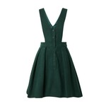 Trendyol Suknja s tregerima tamno zelena