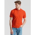 Pomarańczowa koszulka męska Iconic Polo 6304400 Friut of the Loom crvena
