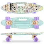 Spokey GROOVY Pennyboard s ručkom, 56 cm