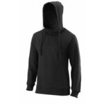 Muška sportski pulover Wilson Night Script Eco Cotton PO Hoody Slimfit - black/black