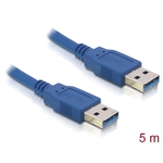 Kabel DELOCK, USB 3.0, USB-A (M) na USB-A (M), 5.0 m