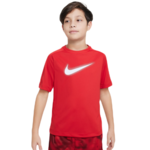 Majica za dječake Nike Dri-Fit Multi+ Top - university red/white