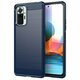 Carbon Case maska za Xiaomi Redmi Note 10 Pro plava