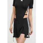 Suknja adidas boja: crna, mini, ravna IP2393