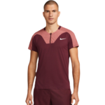 Muški teniski polo Nike Dri-Fit Advantage Slam Tennis Polo - night maroon/white