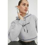 KARL LAGERFELD JEANS Sweater majica siva / crna
