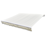 vidaXL Tenda top Suncobran Canvas krema 4 x 3 m