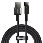 Baseus Tungsten Gold kabel USB na USB-C, 100W, 2m (crni)