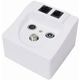 Transmedia Antenna Sockets Multimedia Socket TRN-FD11SET