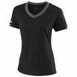 Majica kratkih rukava za djevojčice Wilson G Team V-Neck - black