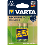 Varta punjiva baterija Recycled 2 AA 2100 mAh R2U 56816101402, 2 komada