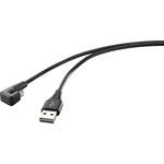 Renkforce USB kabel USB 2.0 USB-A utikač, USB-Micro-B utikač 1.00 m crna RF-4598342