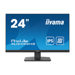 Iiyama ProLite XU2493HS-B5 monitor, IPS, 23.8"/24", 16:9, 1080x1920/1920x1080, 75Hz, HDMI, Display port, VGA (D-Sub)