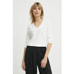 Pulover Tommy Hilfiger za žene, boja: bež, lagani, WW0WW42049