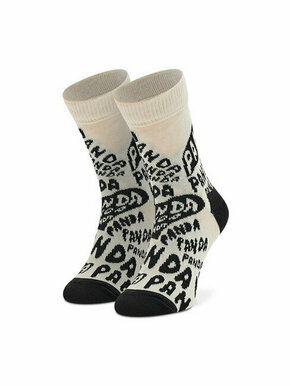 Dječje visoke čarape Happy Socks KPAN01-1900 Bež