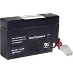 multipower MP0,8-12-AMP A9709 olovni akumulator 12 V 0.8 Ah olovno-koprenasti (Š x V x D) 96 x 62 x 25 mm AMP utičnica bez održavanja, nisko samopražnjenje