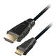 Transmedia HDMI-plug type A to HDMI plug type C, 10m TRN-C200-10EL