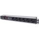 INTELLINET INTELLINET 19" 1.5U Rackmount 6-Way Power Strip 713962