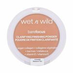 Wet n Wild Bare Focus Clarifying Finishing Powder mat puder 6 g nijansa Medium-Tan