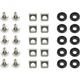 Gembird 19'' rack mounting set (bolt, nut, washer), 10 pcs set GEM-19A-FSET-01