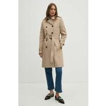 Tommy Hilfiger Trench WW0WW42133 Bež Slim Fit