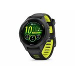 Garmin Forerunner 265S pametni sat, Black Bezel and Case with Black/Amp Yellow Silicone Band